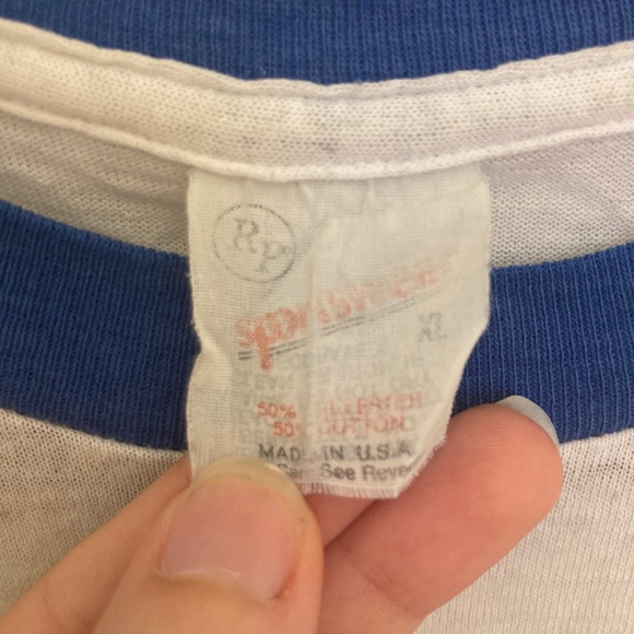 Vintage Labatt’s Beer Canadian Ringer Unisex T-Shirt - Picture 4 of 4